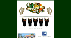 Desktop Screenshot of countycorkirishpub.com